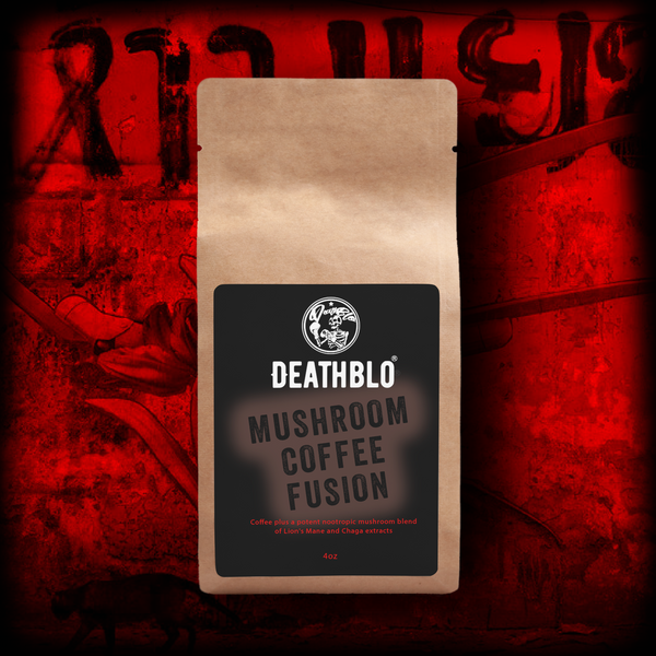 DeathBlo Mushroom Coffee Fusion - Lion’s Mane & Chaga 4oz