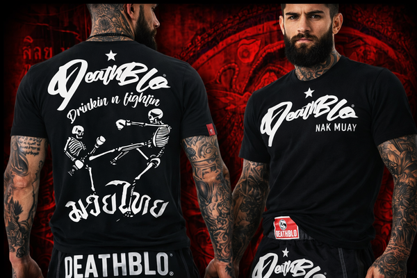 Drinking n Fightin T-shirt | DeathBlo