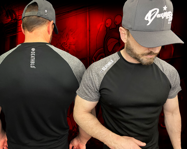 Fitted 'sweataway' performance T shirt | DeathBlo