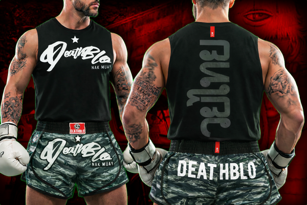 Unisex Muay Thai AIR COOLED combat tank | DeathBlo