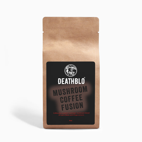 DeathBlo Mushroom Coffee Fusion - Lion’s Mane & Chaga 4oz