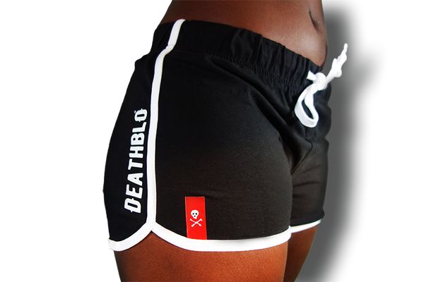 Fighting female disco shorts/muay thai fighter shorts/unisex/DeathBlo