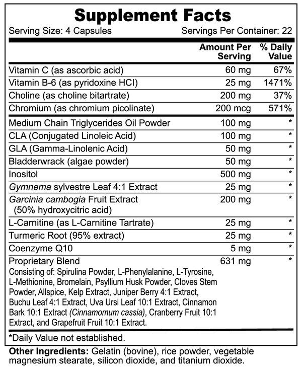 DeathBlo Super Fat Burner with MCT