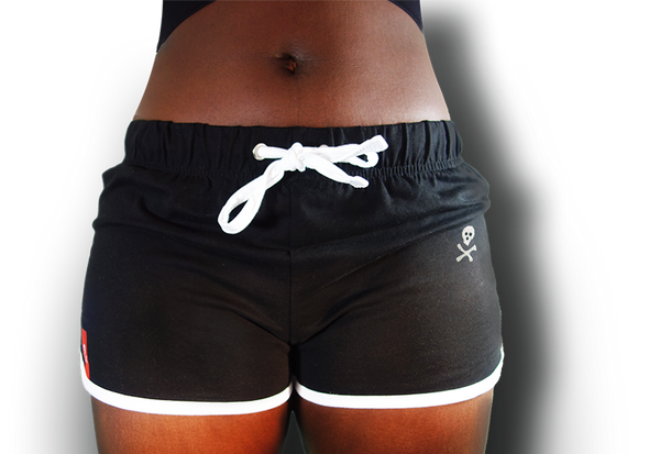 Fighting female disco shorts/muay thai fighter shorts/unisex/DeathBlo