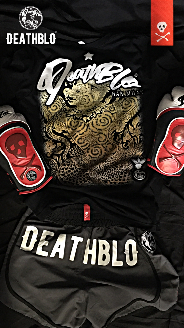 Golden Hanuman T-shirt | DeathBlo