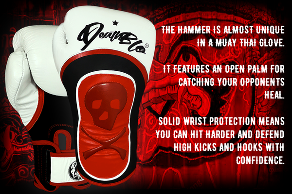The HAMMER Muay Thai glove.