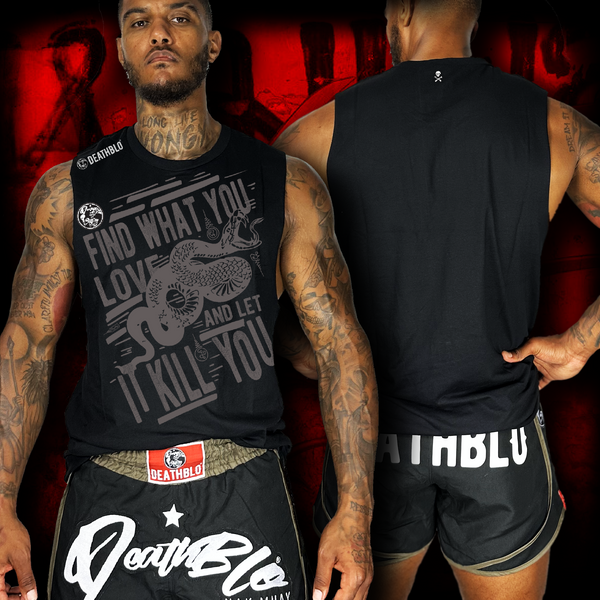 Find what you love SNAKE version .. Muay Thai AIR COOLED combat tank | DeathBlo