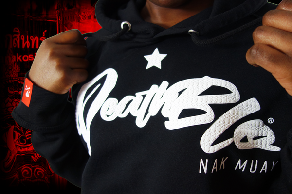 Unisex Muay Thai fitted hoody, The Slasher | DeathBlo