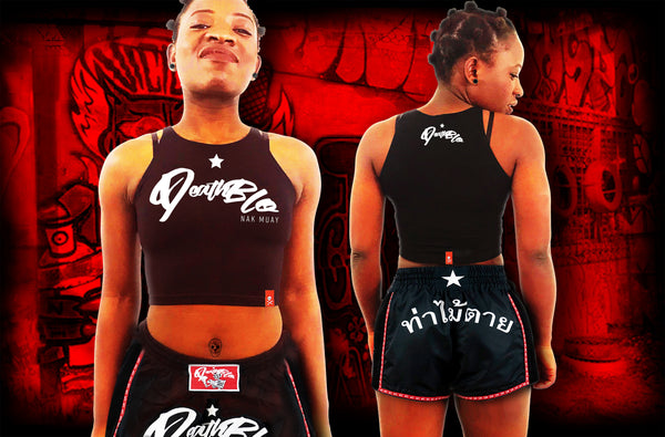 Clincher crop top | DeathBlo combat essential