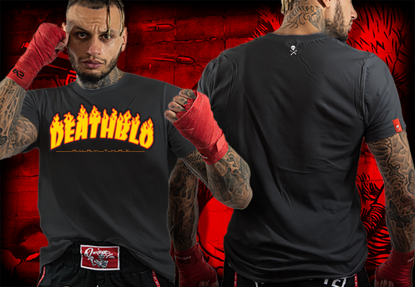 Thrasher 'homage' T shirt | DeathBlo