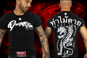 Fighting Tiger t shirt by DeathBlo