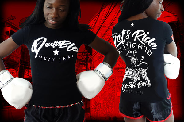 Ladies Let's Ride T-shirt | DeathBlo