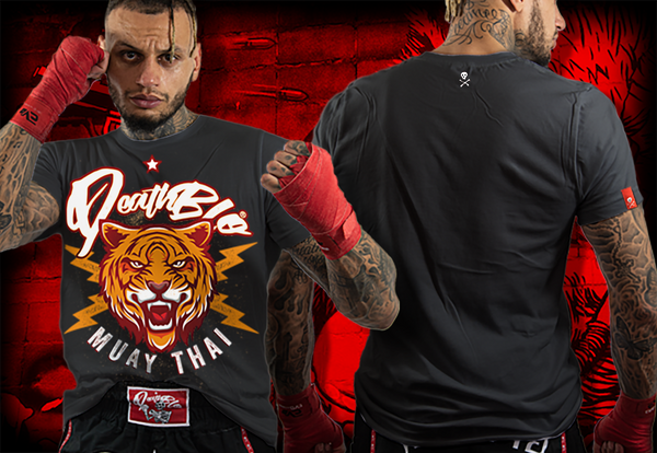 Lightning Tiger Strike T shirt | DeathBlo