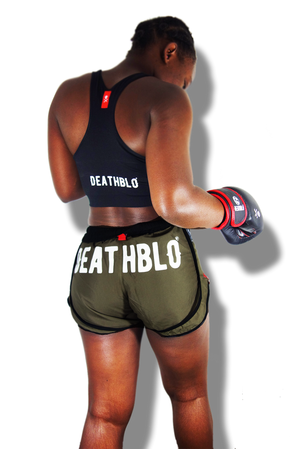 Hybrid sports/muay thai fighter shorts/unisex/DeathBlo
