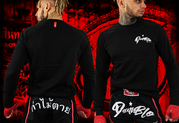 Fitted 'Lean Man' sweatshirt | DeathBlo