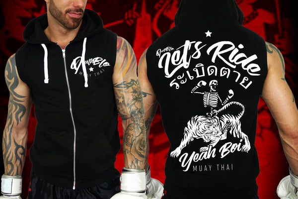 Muay Thai t hoody by Deathblo | Let's ride
