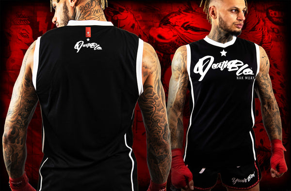 Unisex Muay Thai combat technical sweaty Grrl/boi tank | DeathBlo